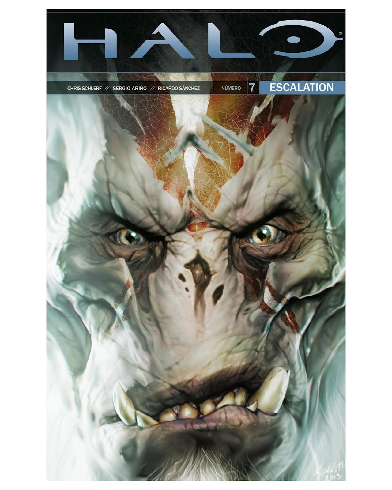 Foto 2 pulgar | Libro Halo Escalation 7 Kamite Brian Reed