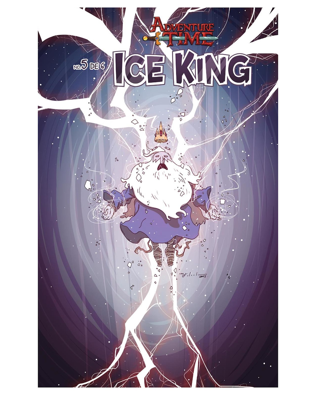 Libro - Adventure Time Ice King 5b - Kamite - Pendleton Ward $199