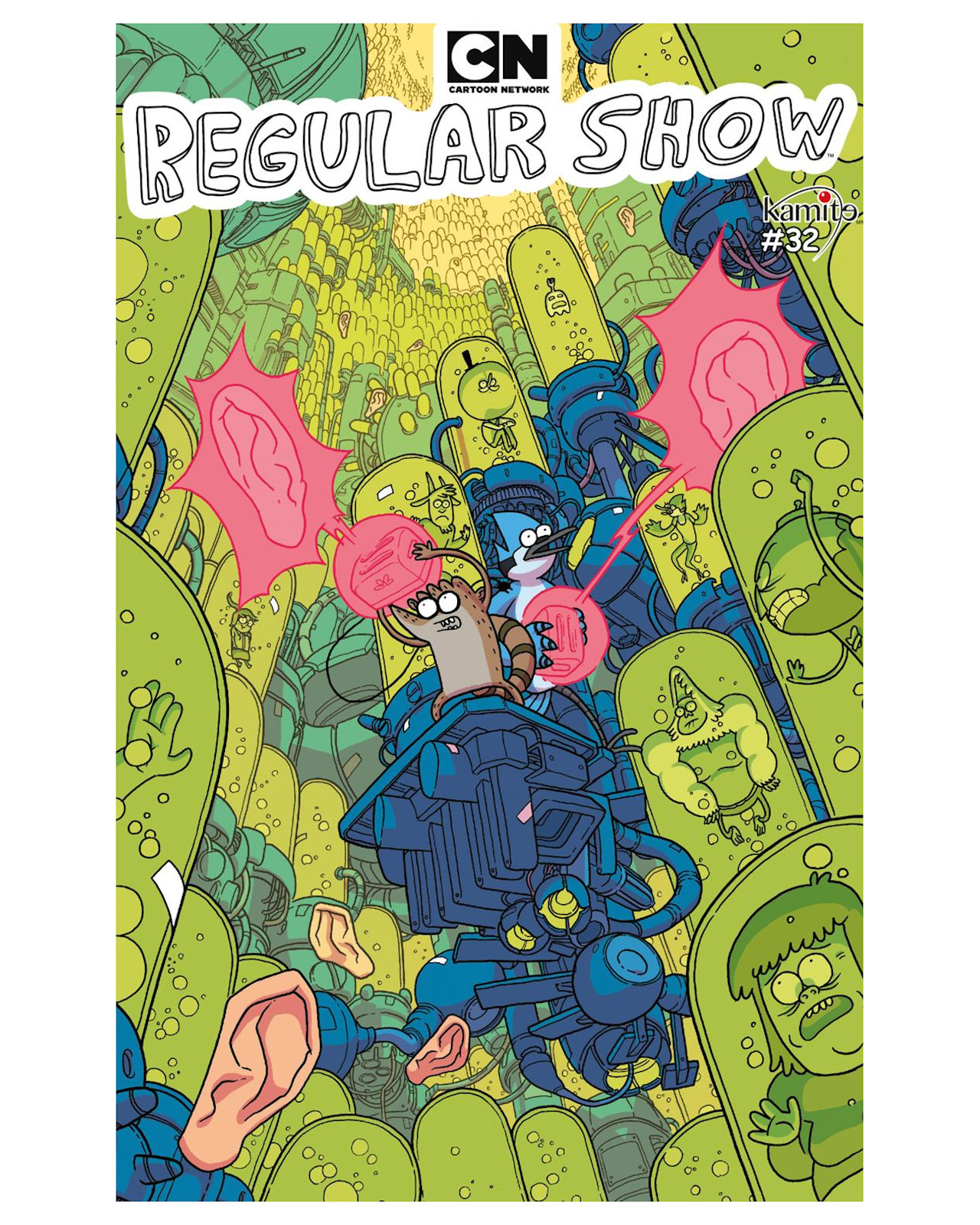Libro - Regular Show 32a - Kamite - Mad Rupert