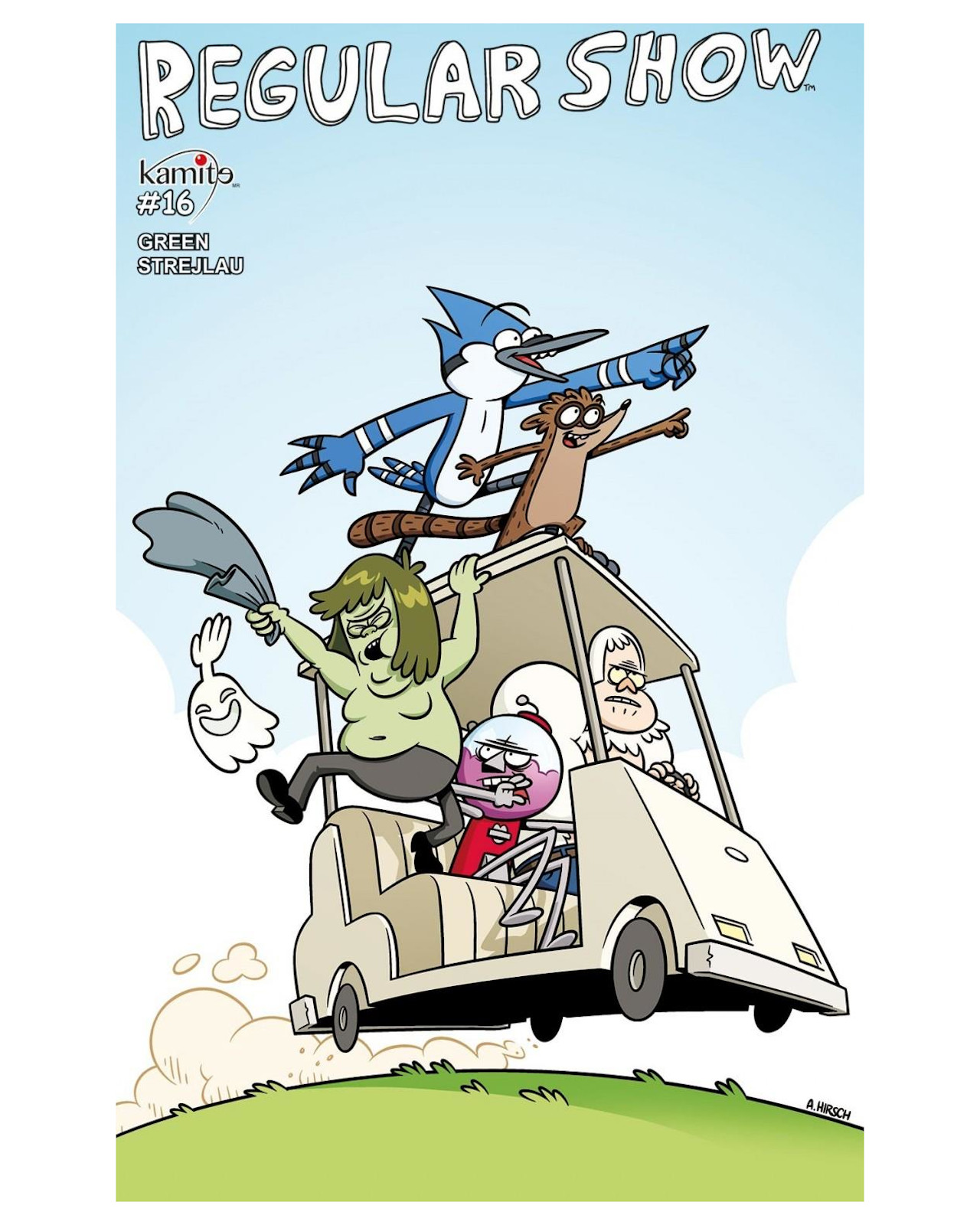Libro - Regular Show 16a - Cadabra & Books - Kamite - J. G. Quintel
