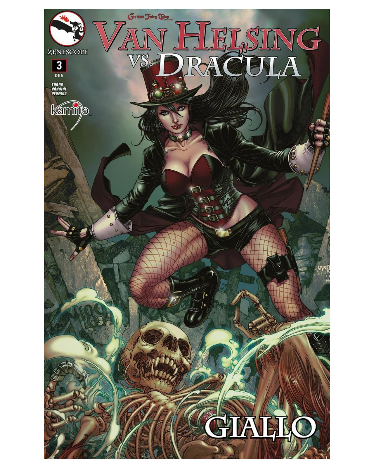 Libro - Van Helsing Vs Dracula 3a - Kamite - Patrick Shand