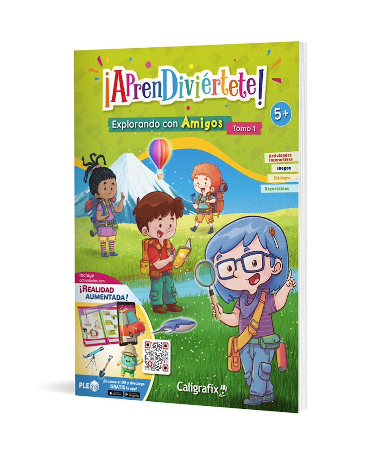 Foto 1 | Libro Aprendiviértete Editorial Caligrafix