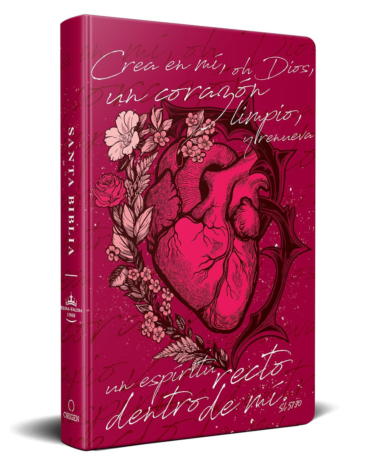 Libro - Biblia Rv60 Nombres De Dios Crea En Mi Un Corazón Limpio - Origen Biblias - Reina Valera