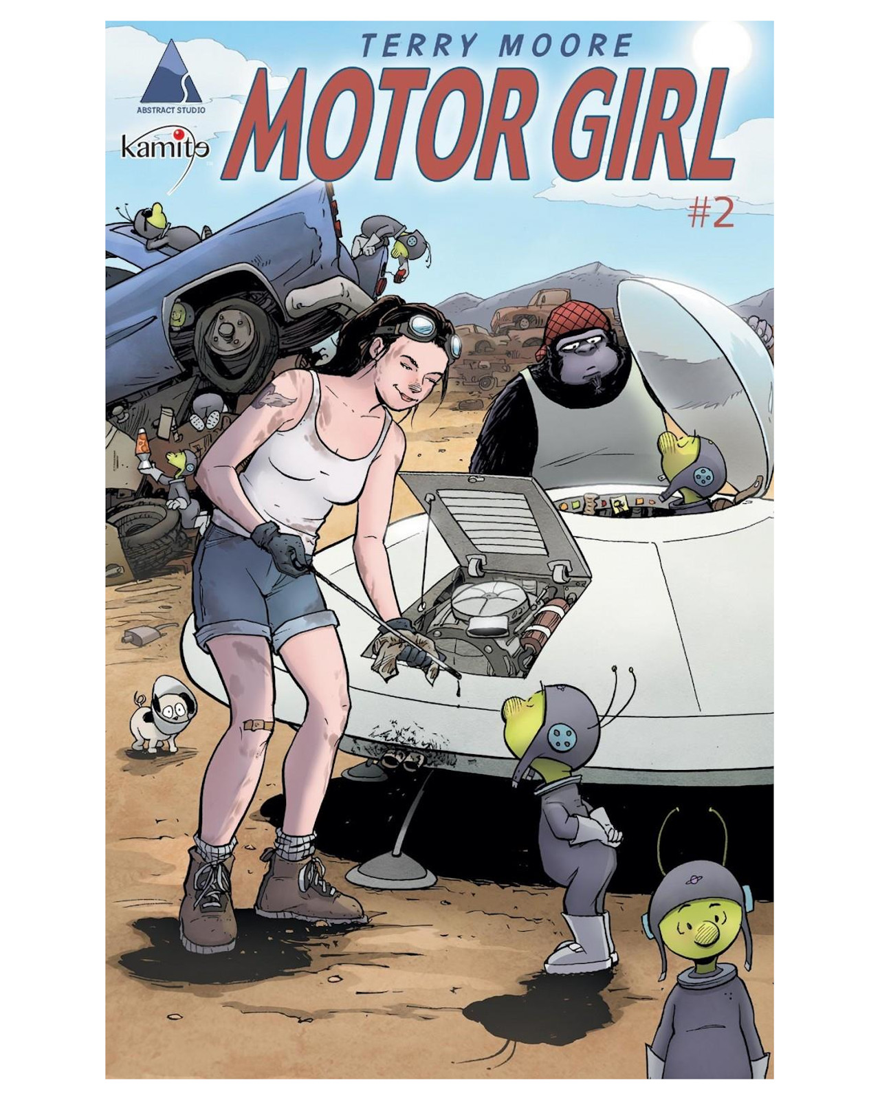 Foto 2 pulgar | Libro - Motor Girl 2 - Kamite - Terry Moore