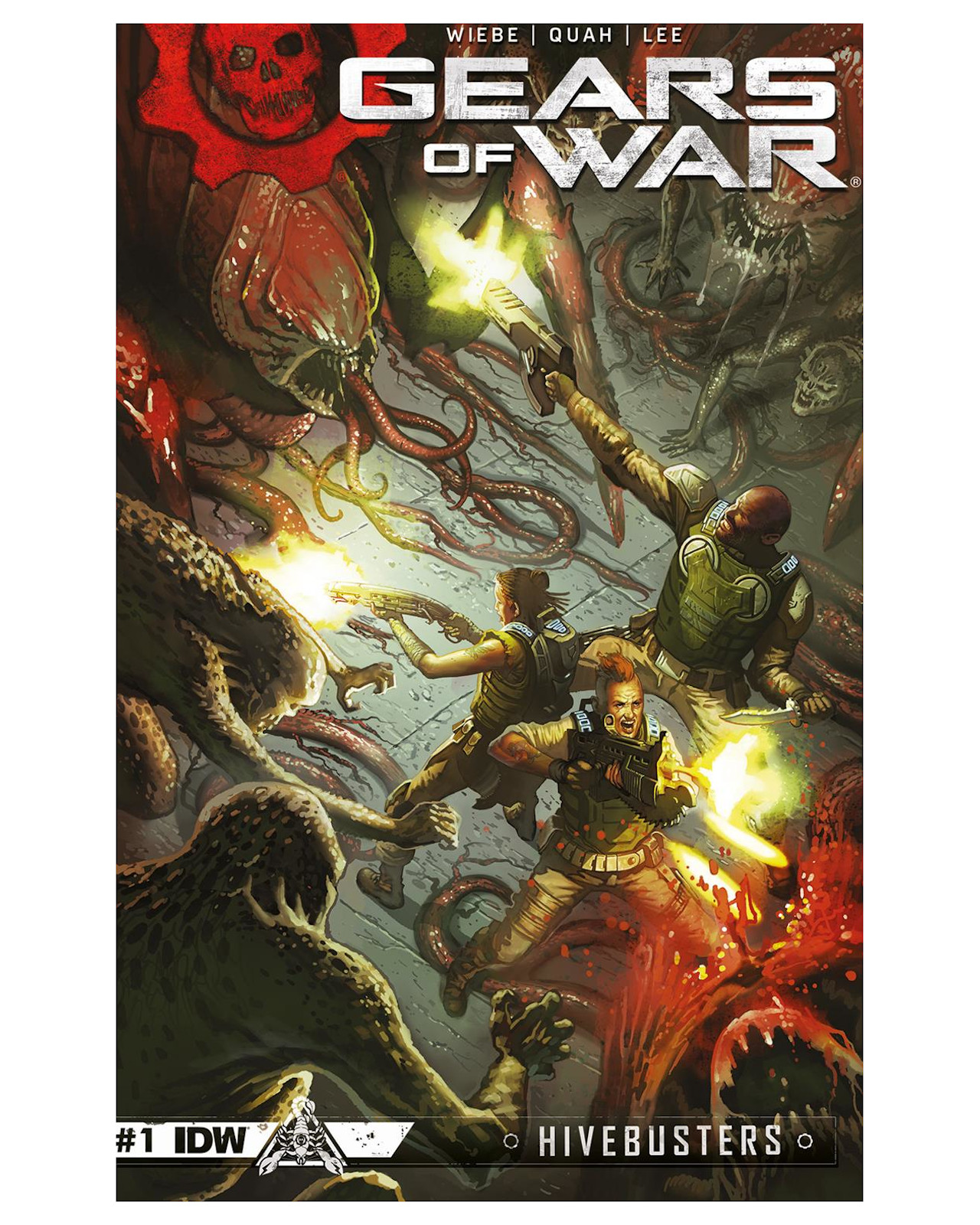 Foto 2 pulgar | Libro - Gears Of Wars Hivebusters 1b - Kamite - Kurtis Wiebe