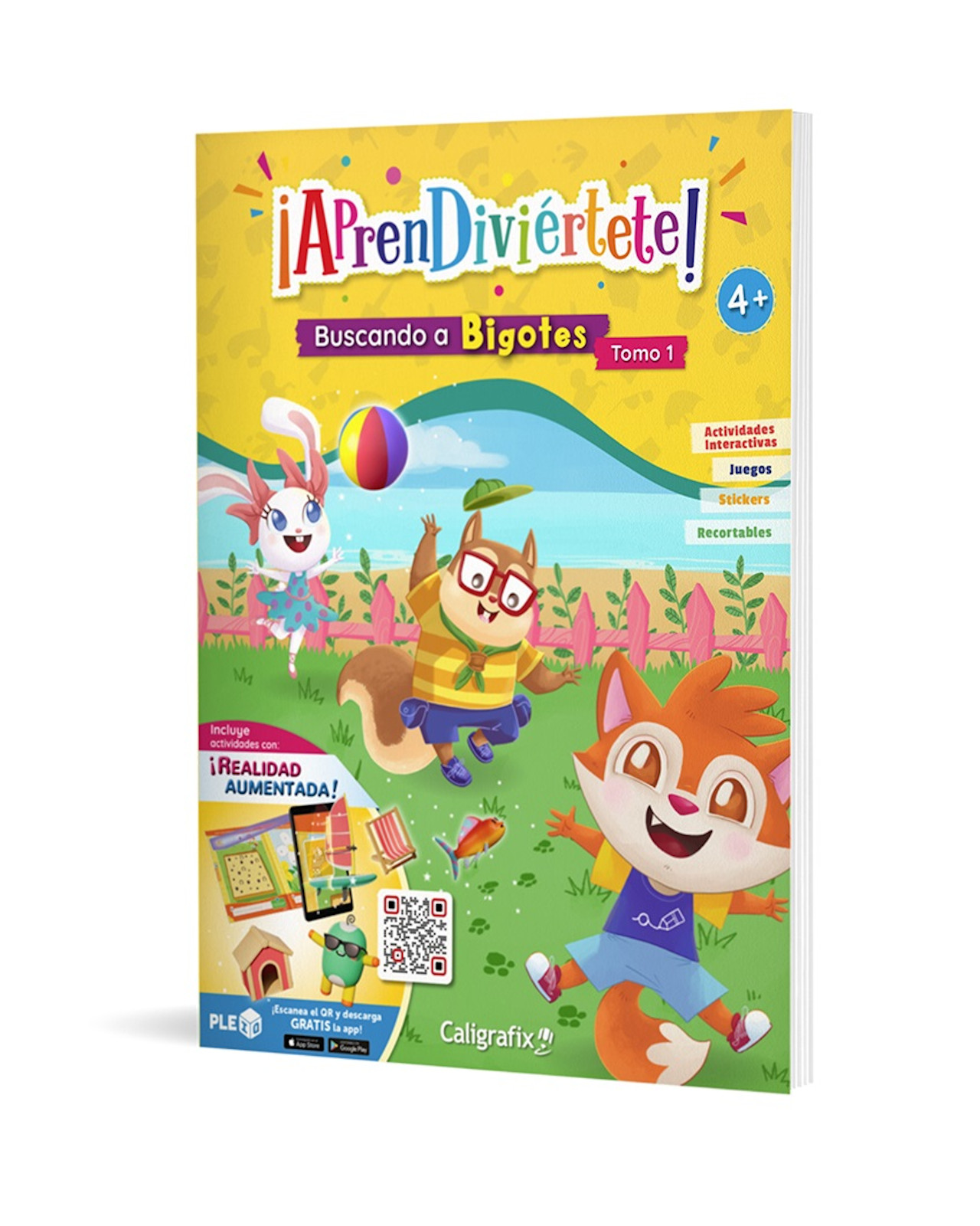 Libro Aprendiviértete Editorial Caligrafix