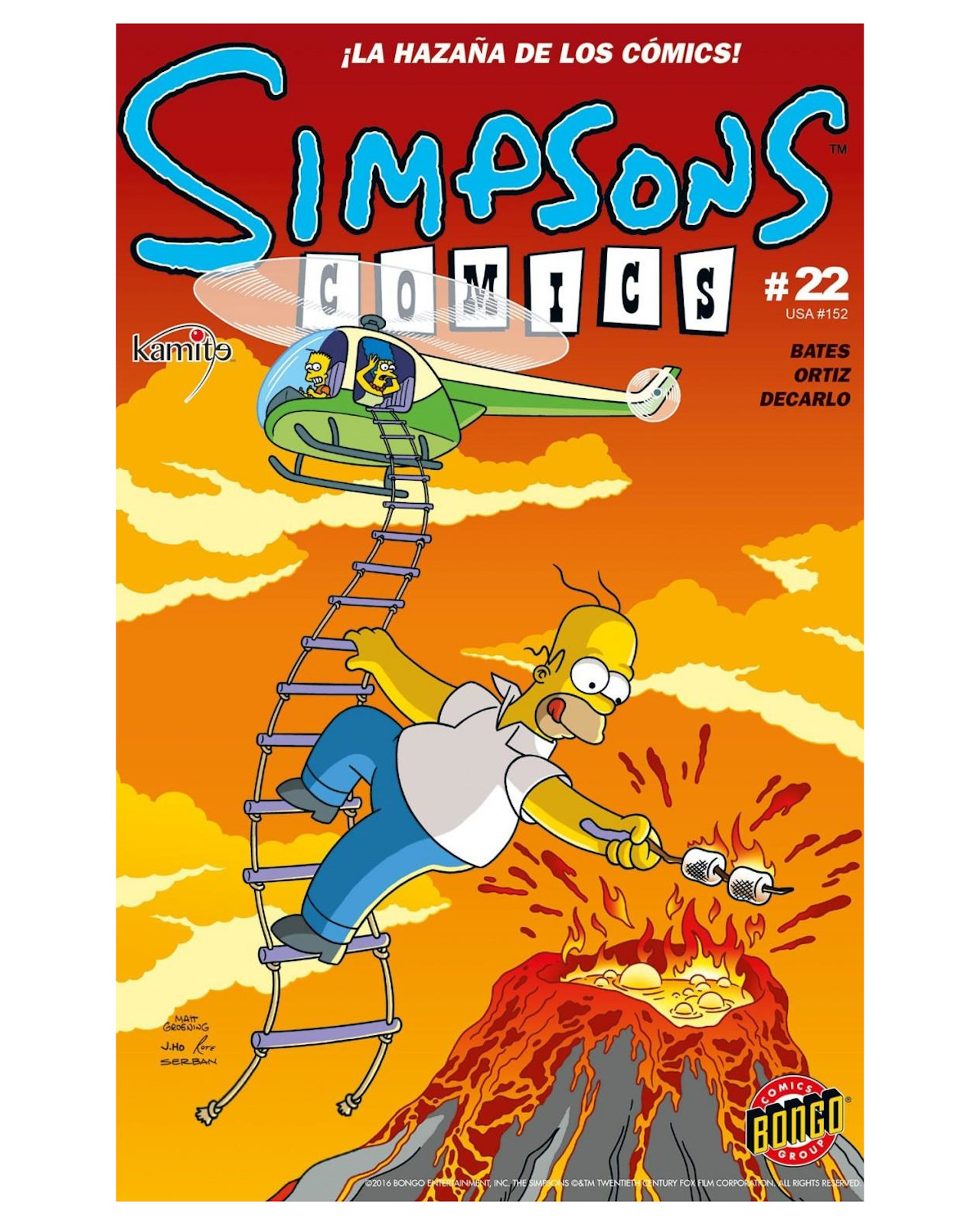 Foto 2 pulgar | Libro - Simpsons Comics 22 - Kamite - Matt Groening