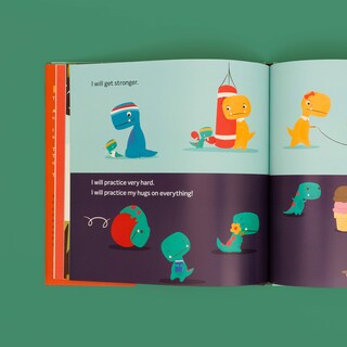 Foto 4 | Book Chronicle Books El Pequeño T. Rex Y El Abrazo Imposible - Venta Internacional.