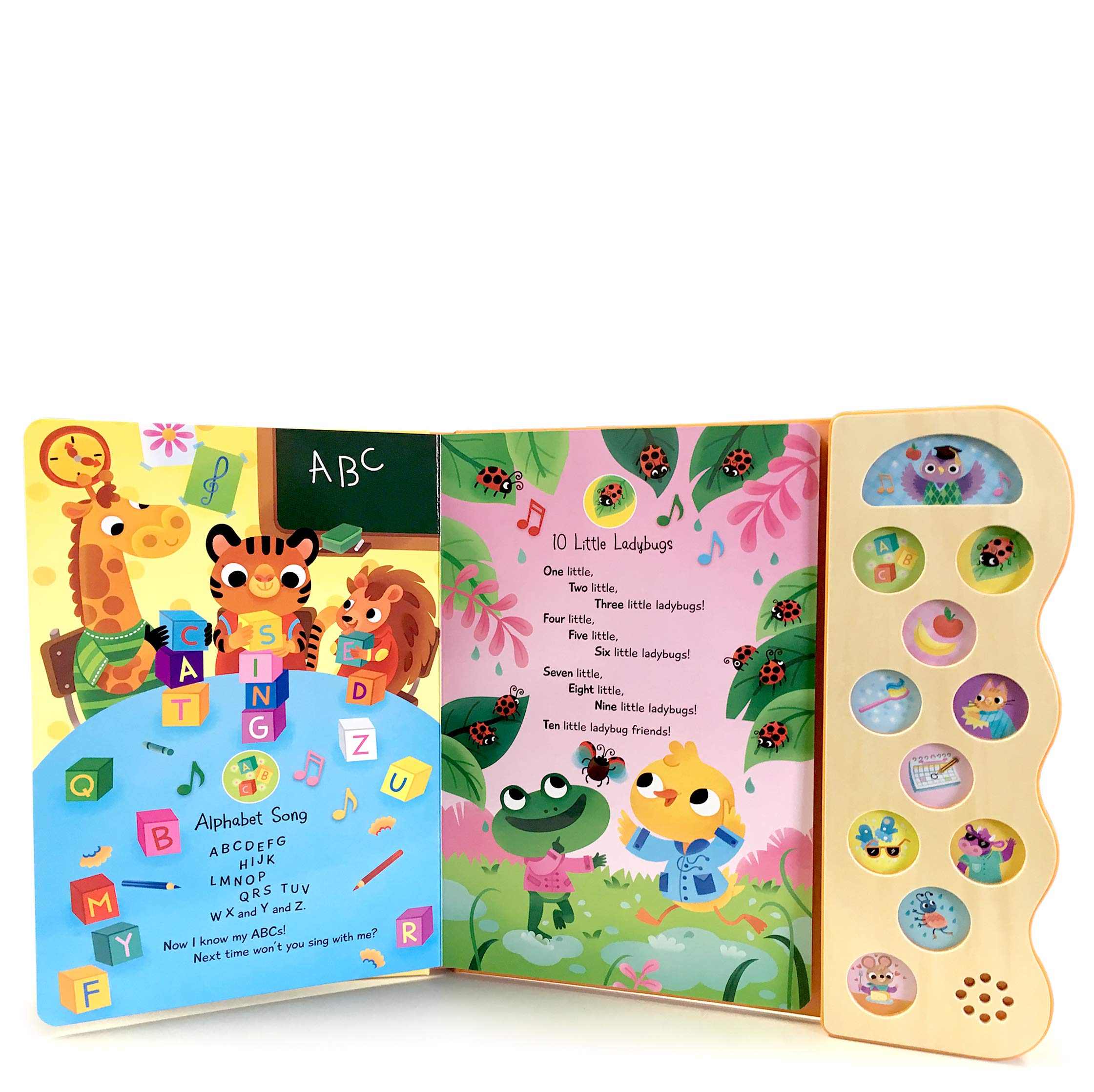 Foto 3 pulgar | Libro Sonoro Cottage Door Press Abc Y 123 Learning Songs - Venta Internacional.