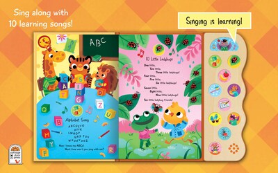 Foto 5 | Libro Sonoro Cottage Door Press Abc Y 123 Learning Songs - Venta Internacional.