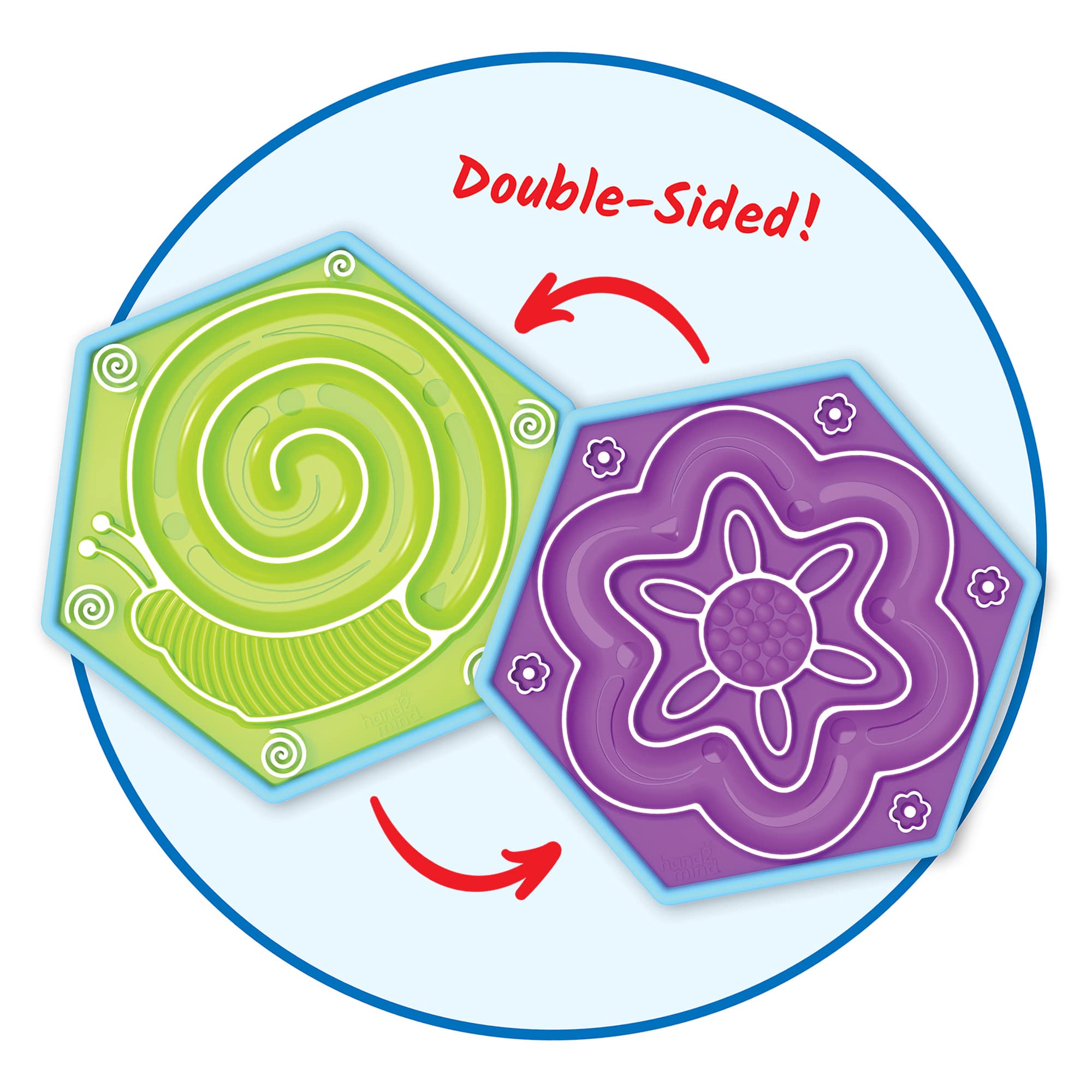 Foto 3 pulgar | Juego De Juguetes Sensoriales Táctiles Hand2mind Mindful Maze Garden Pack - Venta Internacional.