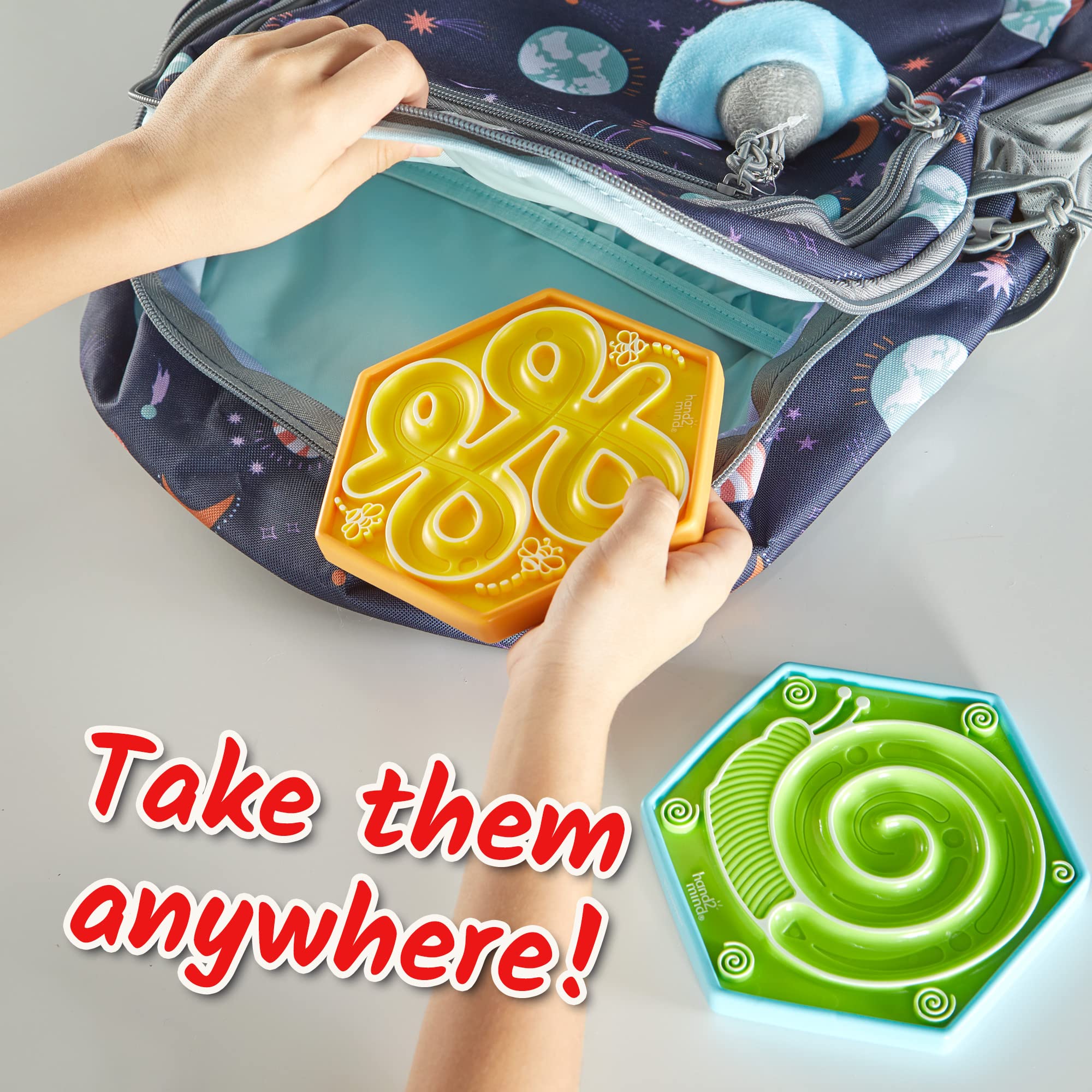 Foto 5 | Juego De Juguetes Sensoriales Táctiles Hand2mind Mindful Maze Garden Pack - Venta Internacional.