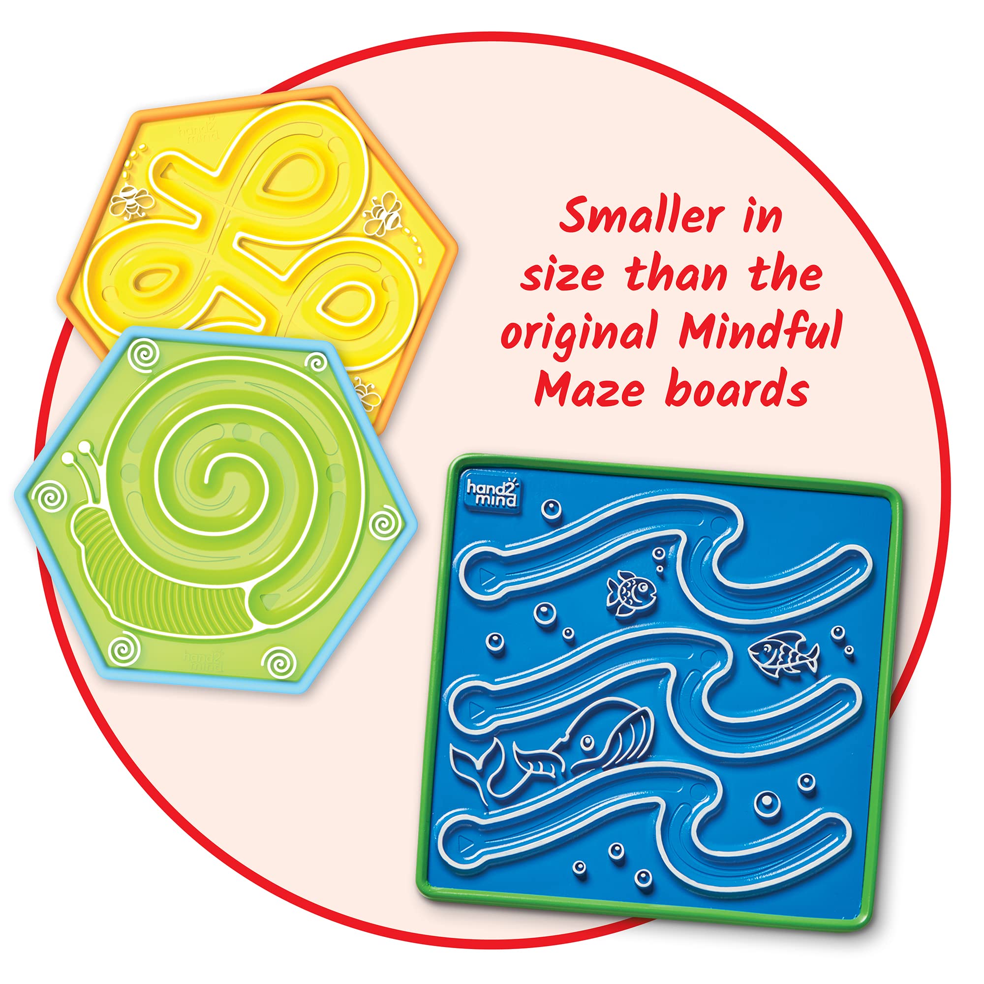 Foto 8 pulgar | Juego De Juguetes Sensoriales Táctiles Hand2mind Mindful Maze Garden Pack - Venta Internacional.