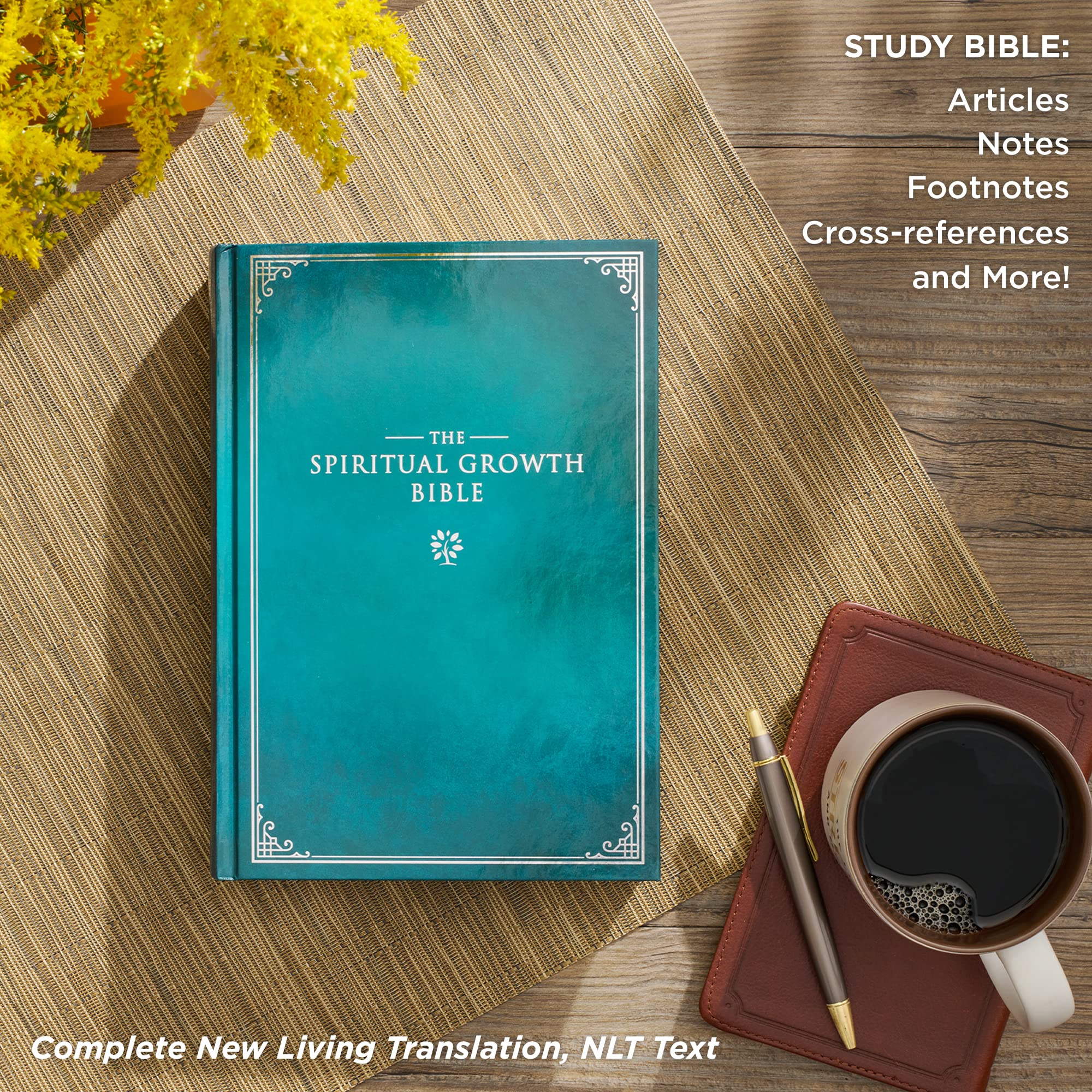 Foto 3 pulgar | Libro Christian Art Gifts The Spiritual Growth Bible (nlt) - Venta Internacional.