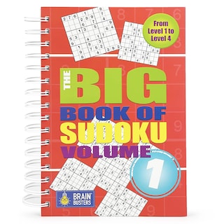 Foto 1 | Reserve Big Book Of Sudoku Parragon Con Más De 500 Acertijos Y Soluciones - Venta Internacional.