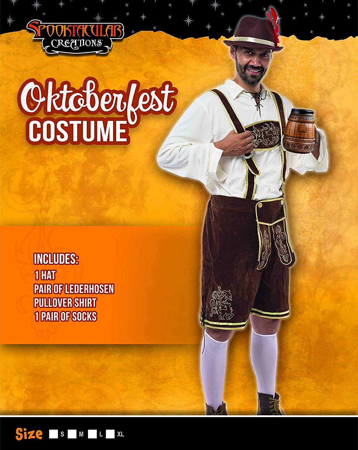 Foto 3 pulgar | Set De Disfraces Spooktacular Creations Oktoberfest Para Hombre - Venta Internacional.