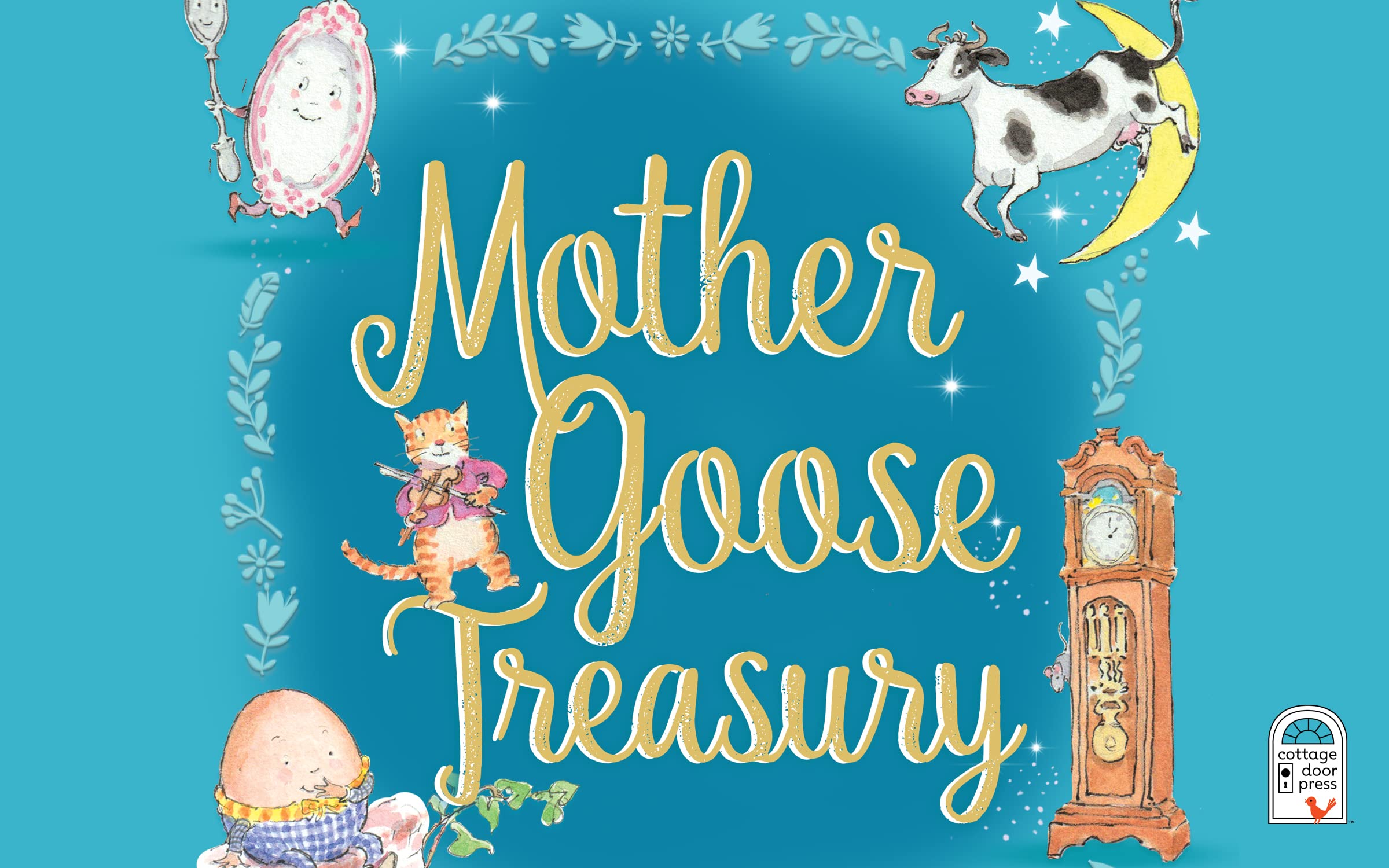 Foto 3 | Libro Cottage Door Press Mother Goose Treasury, Tapa Dura - Venta Internacional.