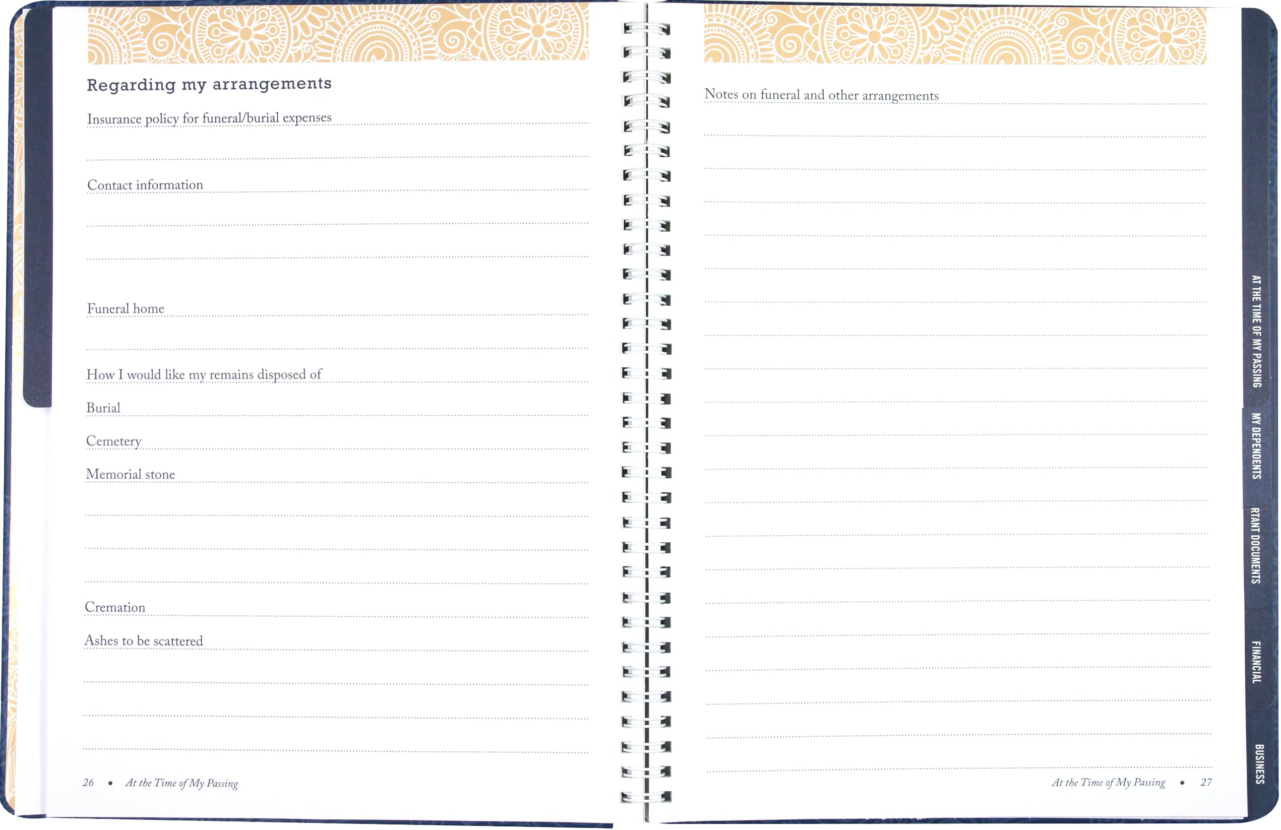 Foto 5 pulgar | Planner Peter Pauper Press Peace Of Mind Tapa Dura - Venta Internacional.