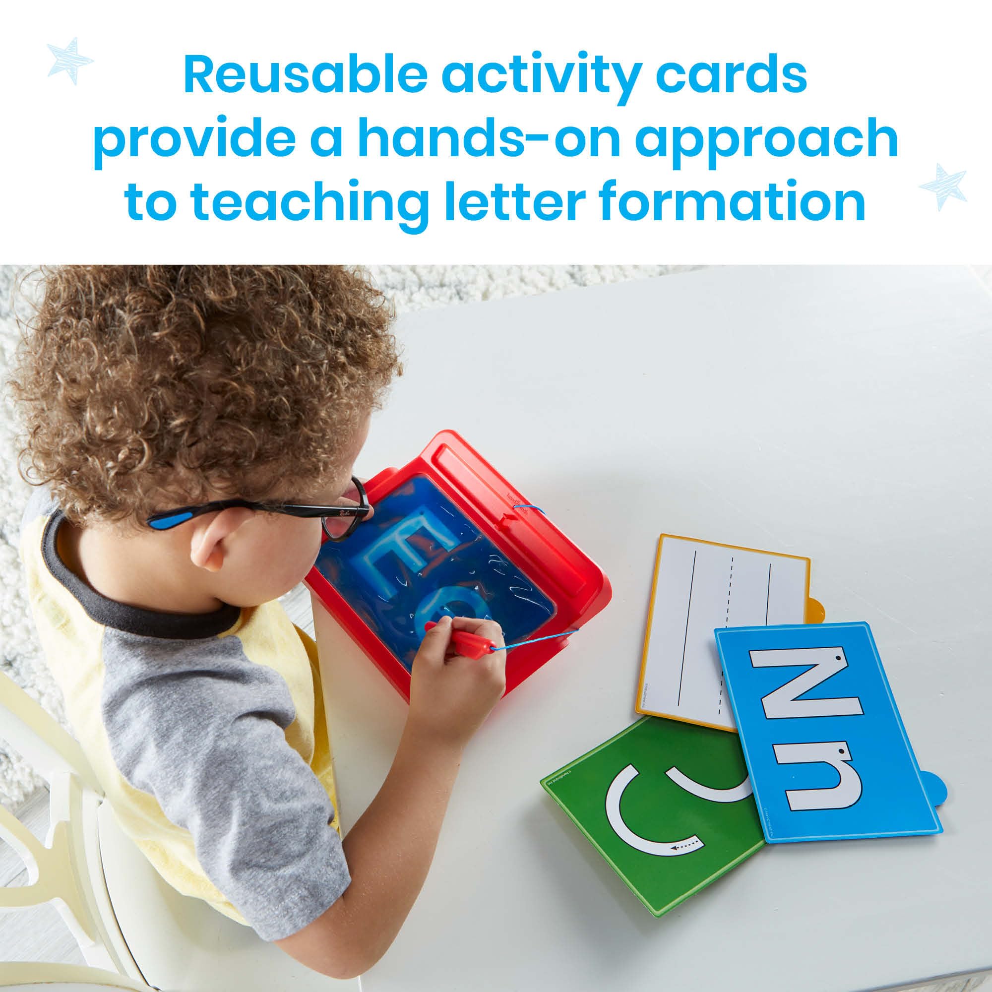 Foto 4 | Sensory Pad Hand2mind Con Trazador De Letras Para Niños De 3 A 5 Años - Venta Internacional.