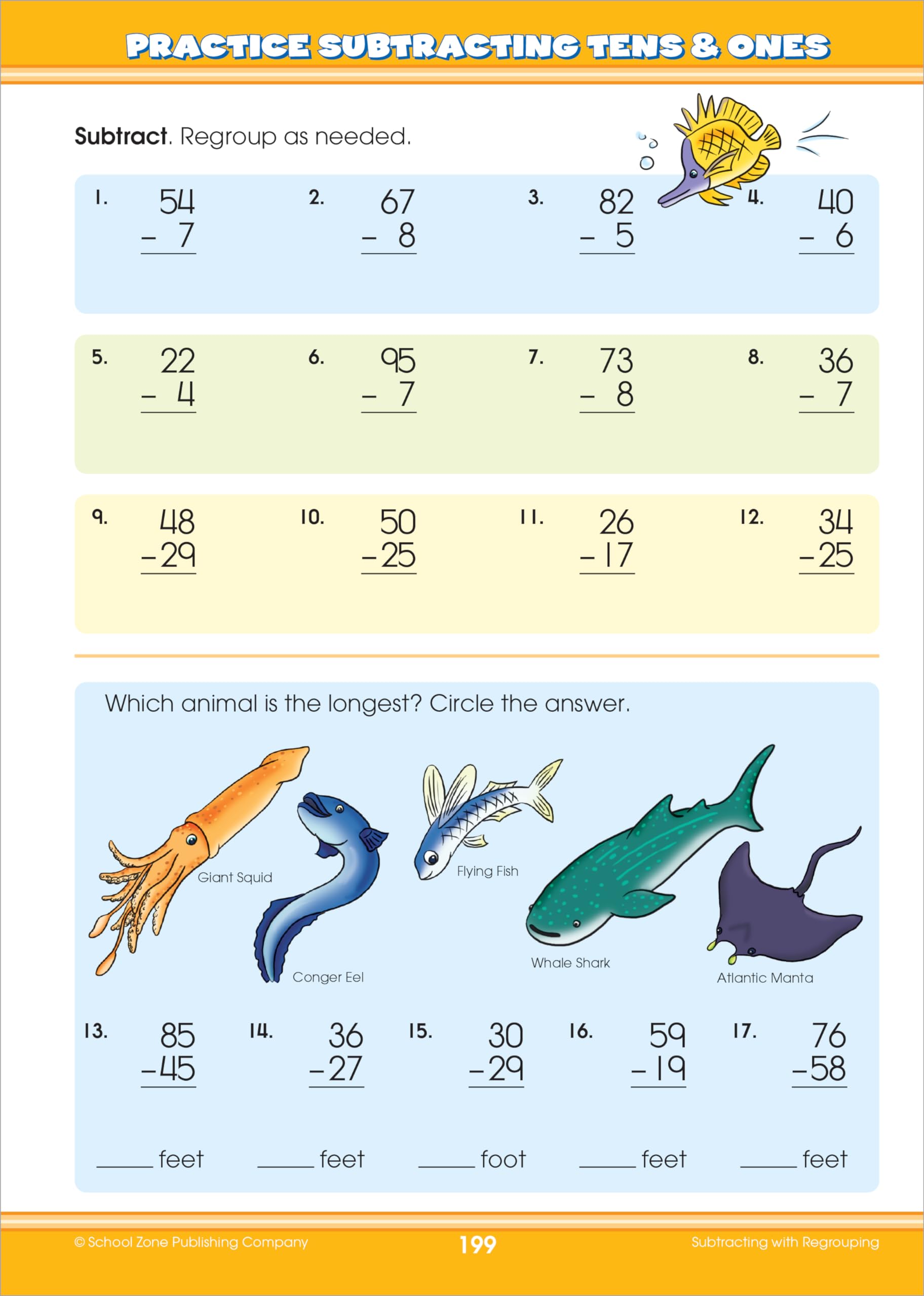 Foto 7 pulgar | Cuaderno De Trabajo School Zone Big Math 1-2 320 Páginas Para Niños De 6 A 8 Años - Venta Internacional.