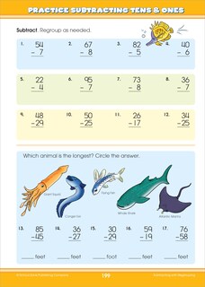 Foto 6 | Cuaderno De Trabajo School Zone Big Math 1-2 320 Páginas Para Niños De 6 A 8 Años - Venta Internacional.