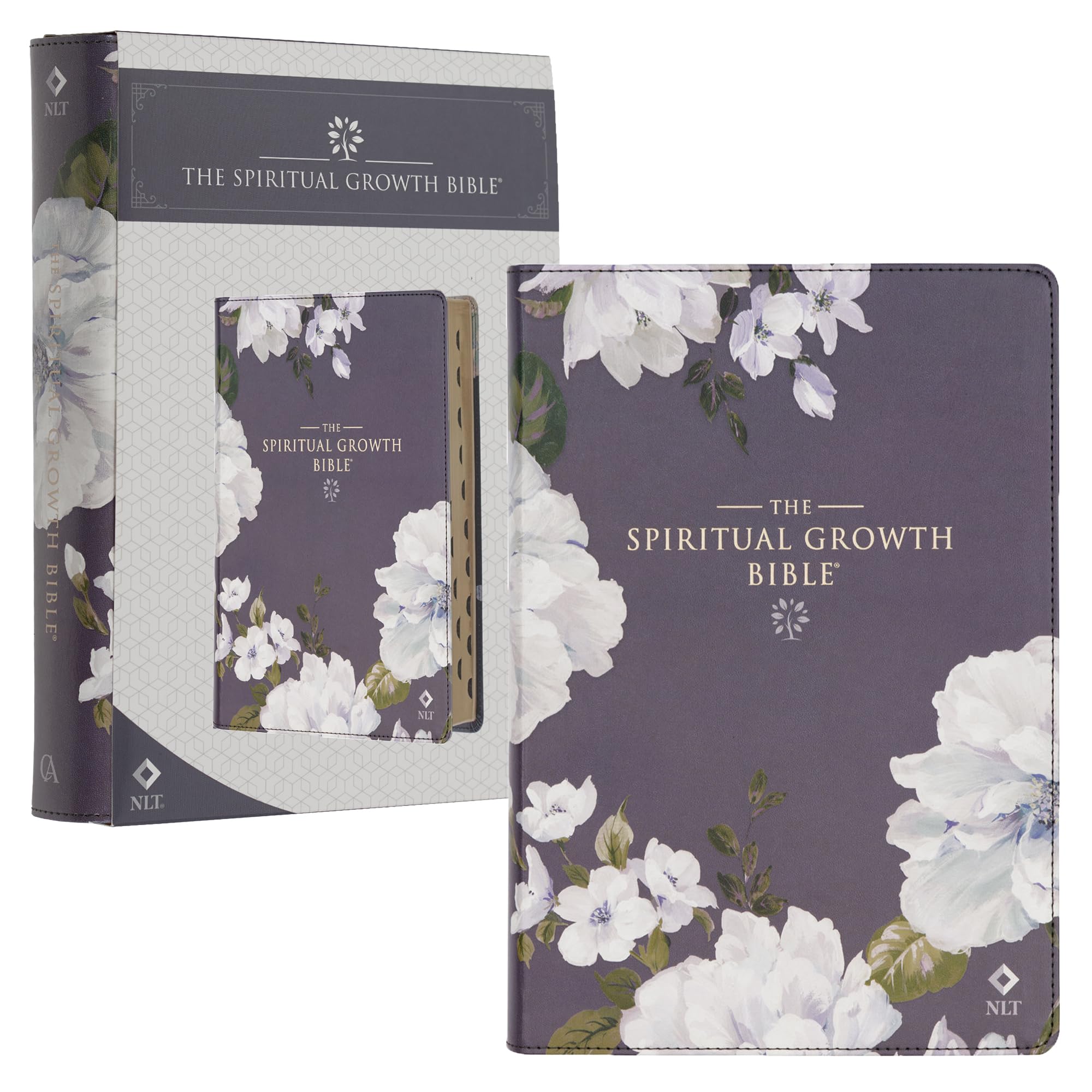 Foto 2 pulgar | Libro Christian Art Gifts The Spiritual Growth Bible (nlt) - Venta Internacional.