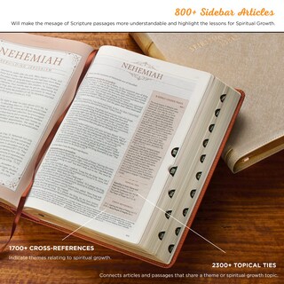 Foto 2 | Libro Christian Art Gifts The Spiritual Growth Bible (nlt) - Venta Internacional.