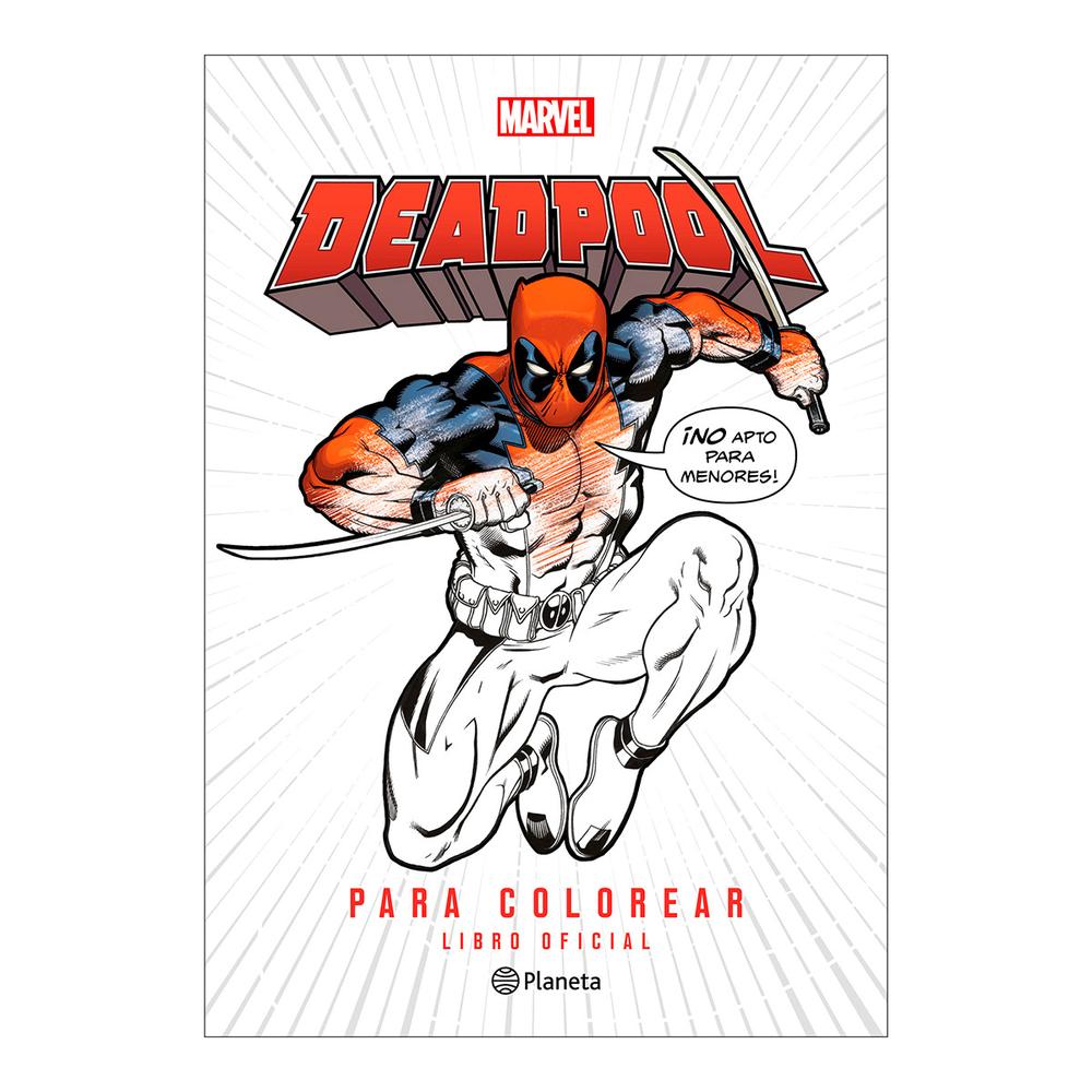 Foto 2 pulgar | Deadpool Para Colorear