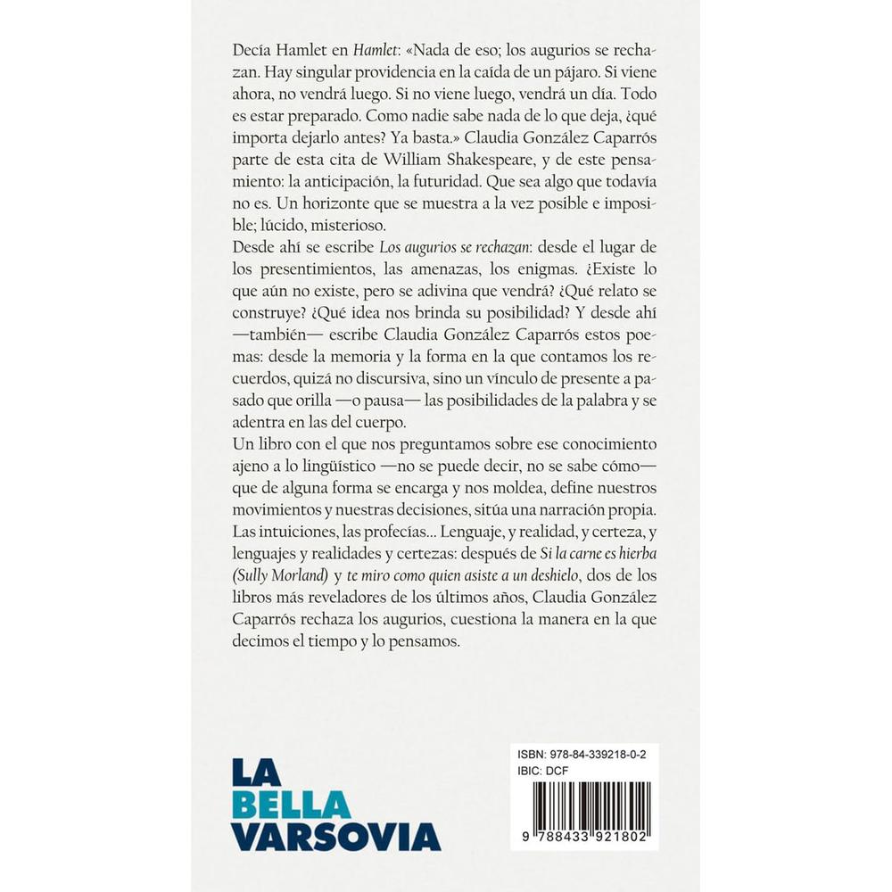 Foto 3 pulgar | Los Augurios Se Rechazan