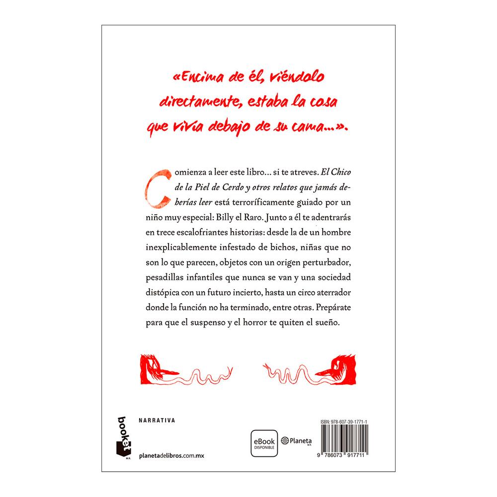 Foto 3 pulgar | El Chico De La Piel De Cerdo Y Otros Relatos Que Jamás Deberías Leer