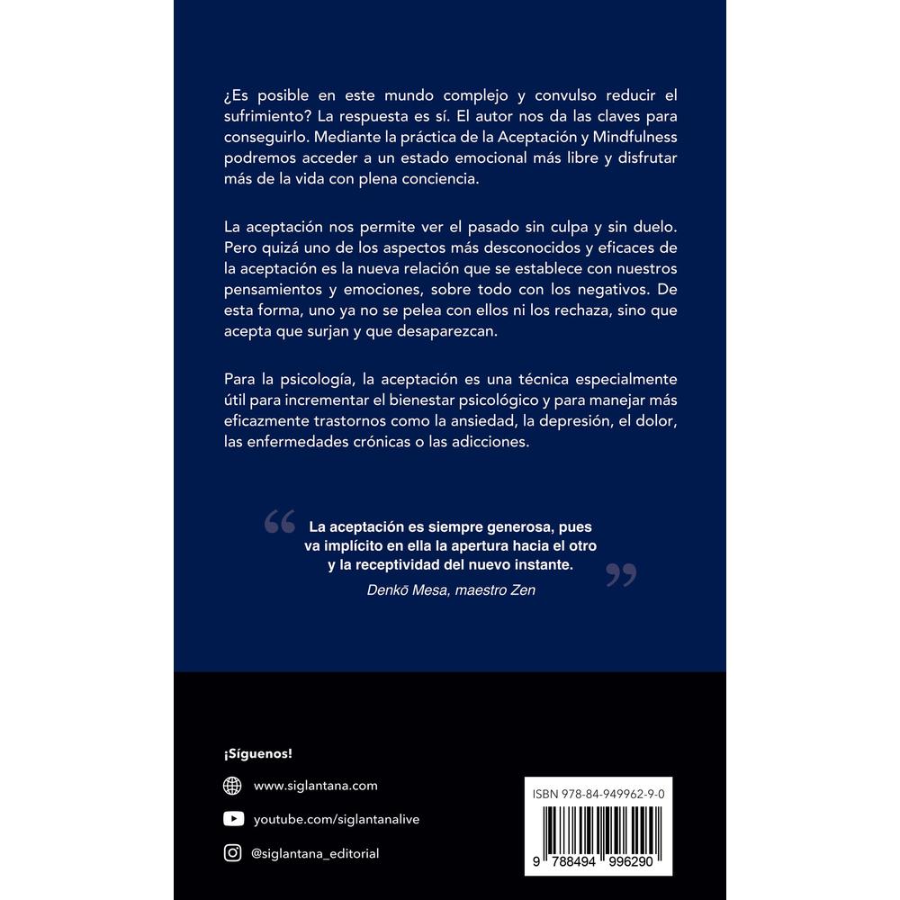 Foto 3 pulgar | Cómo Reducir El Sufrimiento Con Aceptación Y Mindfulness