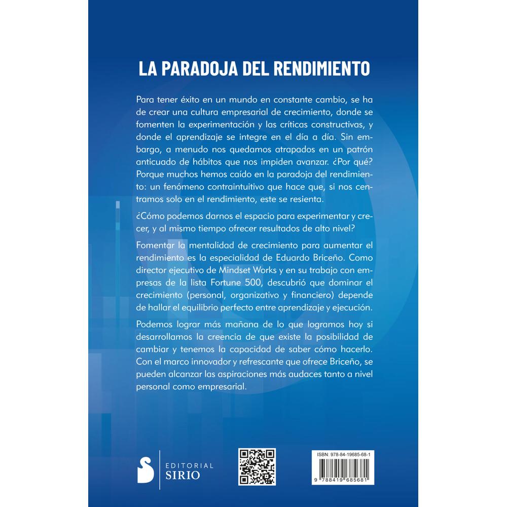 Foto 3 pulgar | La Paradoja Del Rendimiento