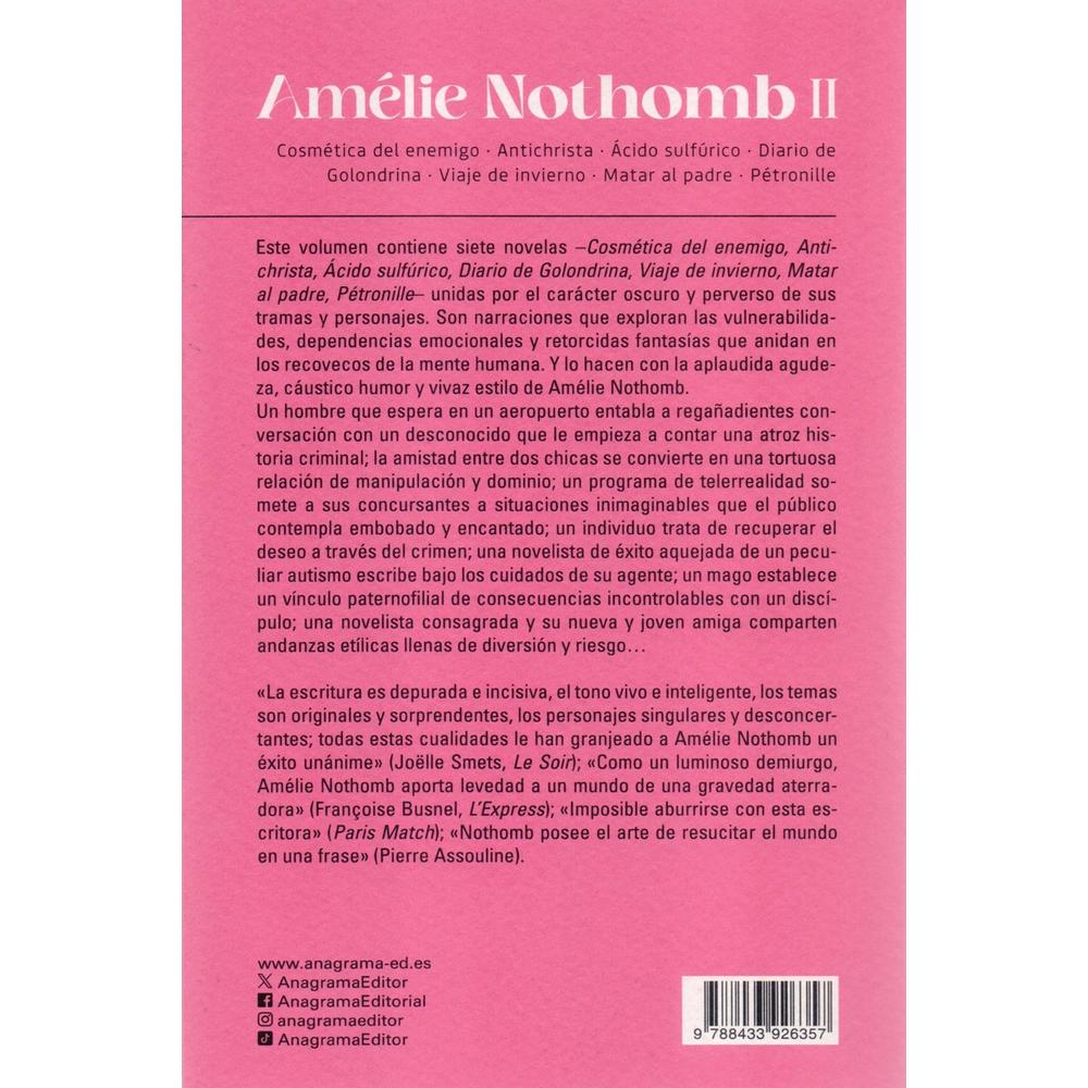 Foto 3 pulgar | Amélie Nothomb