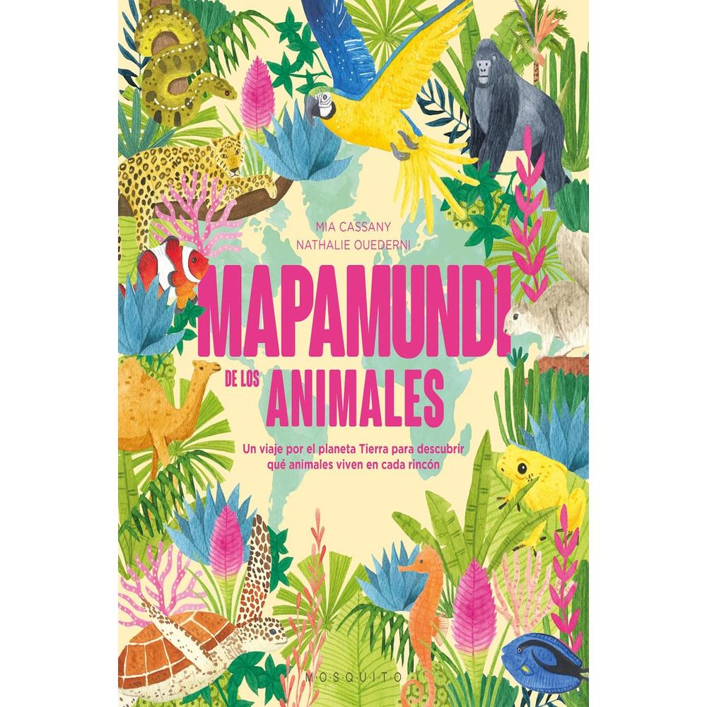 Foto 1 | Mapamundi De Los Animales