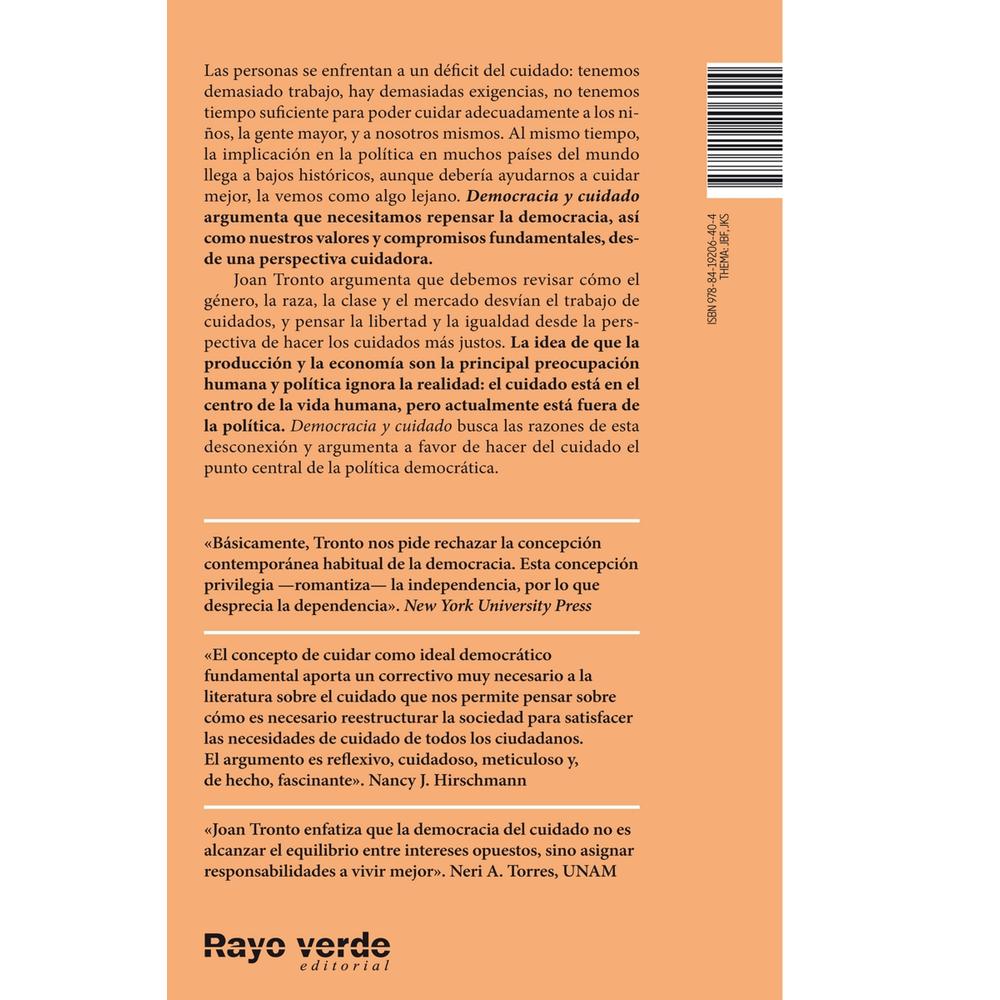 Foto 2 | Democracia Y Cuidado