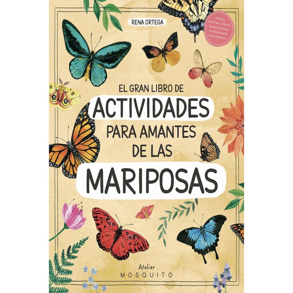 Foto 2 pulgar | El Gran Libro De Actividades Para Amantes De Las Mariposas