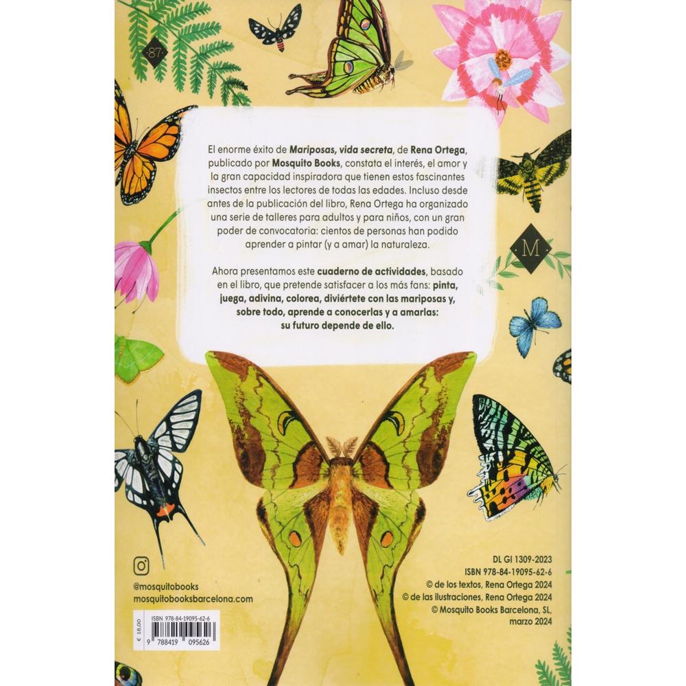 Foto 3 pulgar | El Gran Libro De Actividades Para Amantes De Las Mariposas
