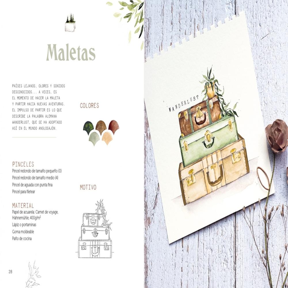Foto 4 pulgar | Acuarela Boho: 18 Proyectos Paso A Paso