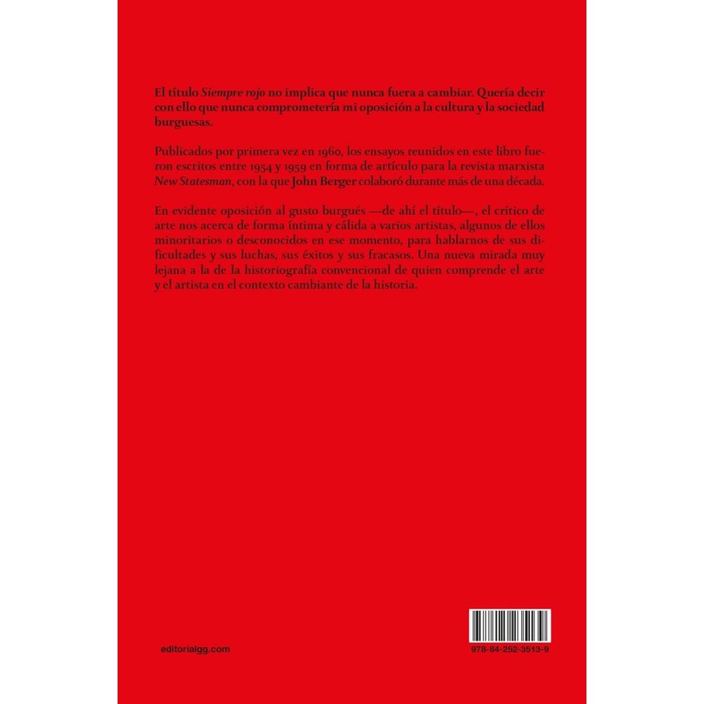 Foto 3 pulgar | Siempre Rojo: Ensayos Sobre El Mirar