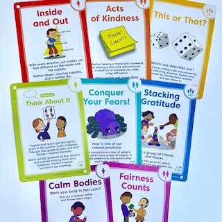Foto 2 | Tarjetas De Trabajo Hand2mind Aprendizaje Socioemocional Para Niños A Partir De 8 Años - Venta Internacional.