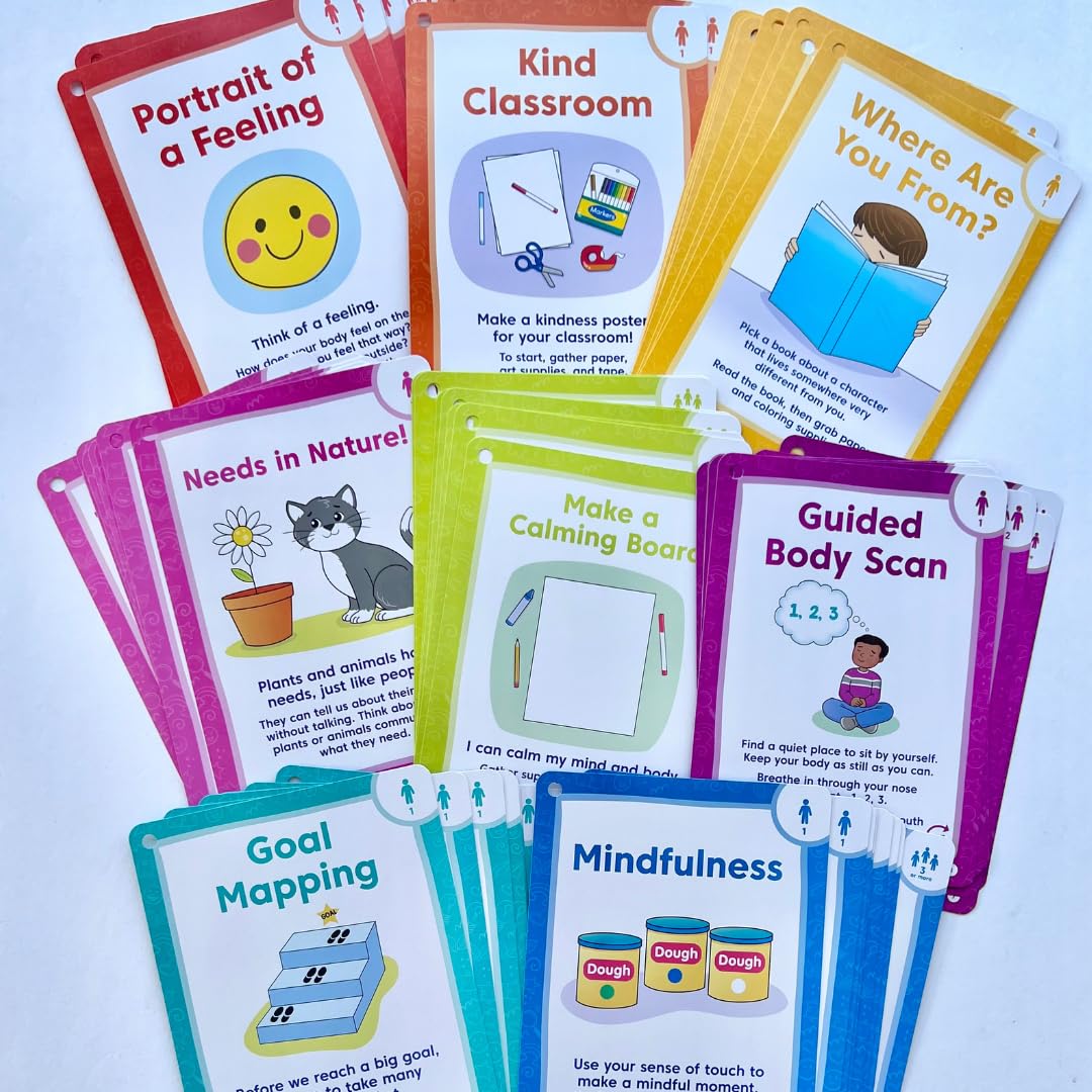 Foto 3 pulgar | Tarjetas De Trabajo Hand2mind Aprendizaje Socioemocional Para Niños A Partir De 3 Años - Venta Internacional.