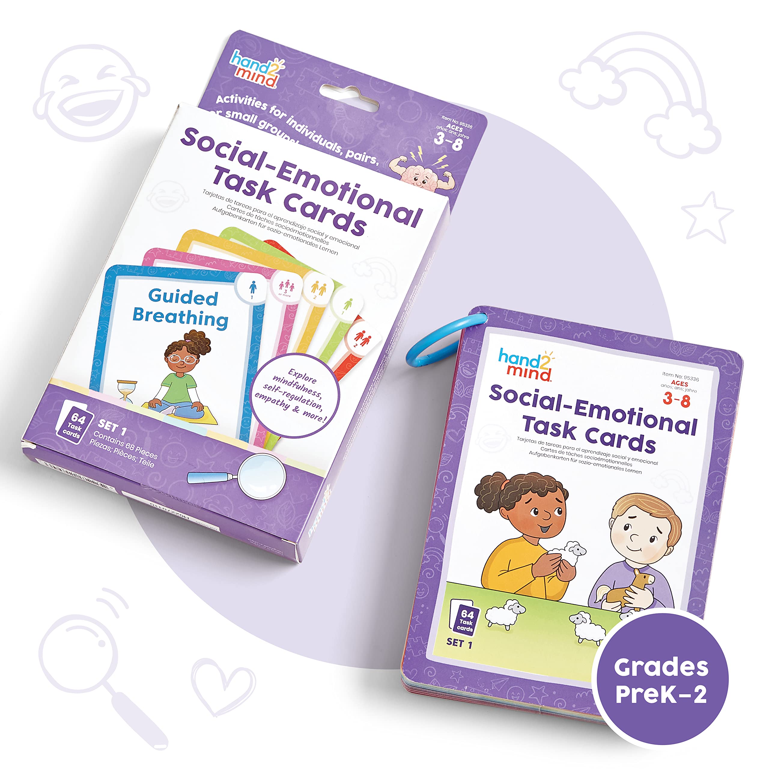 Foto 4 pulgar | Tarjetas De Trabajo Hand2mind Aprendizaje Socioemocional Para Niños A Partir De 3 Años - Venta Internacional.