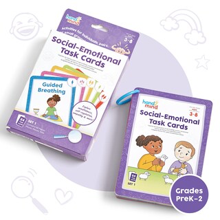Foto 3 | Tarjetas De Trabajo Hand2mind Aprendizaje Socioemocional Para Niños A Partir De 3 Años - Venta Internacional.