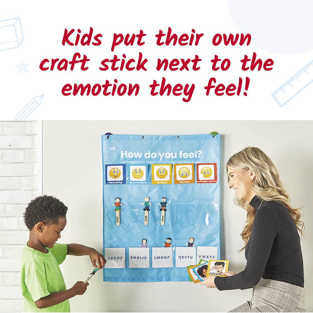 Foto 3 pulgar | Gráfico De Bolsillo Hand2mind Expresa Tus Sentimientos Por Los Niños - Venta Internacional.