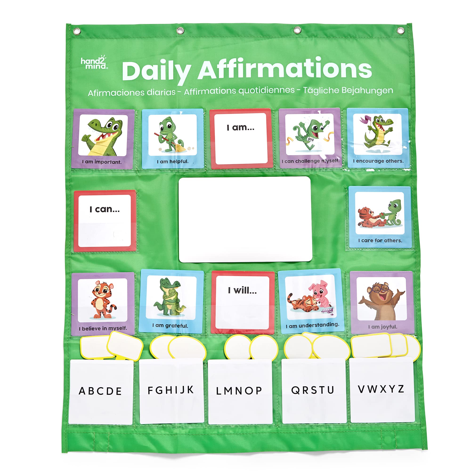 Foto 1 | Afirmaciones Diarias De Pocket Chart Hand2mind Para Niños - Venta Internacional.