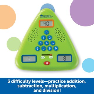 Foto 3 | Recursos De Aprendizaje Con Tarjetas Flash Electrónicas Minute Math 6+ - Venta Internacional.