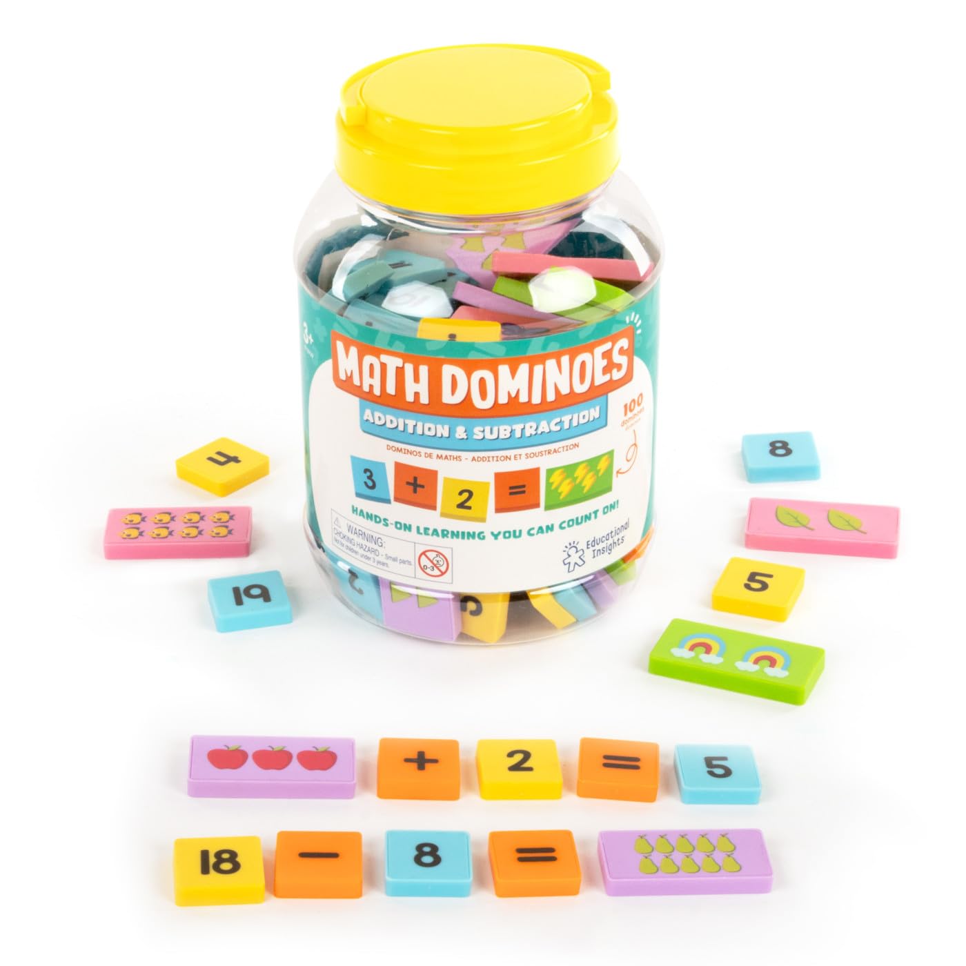 Foto 1 | Dominó Educational Insights Matemáticas Suma Y Resta - Venta Internacional.