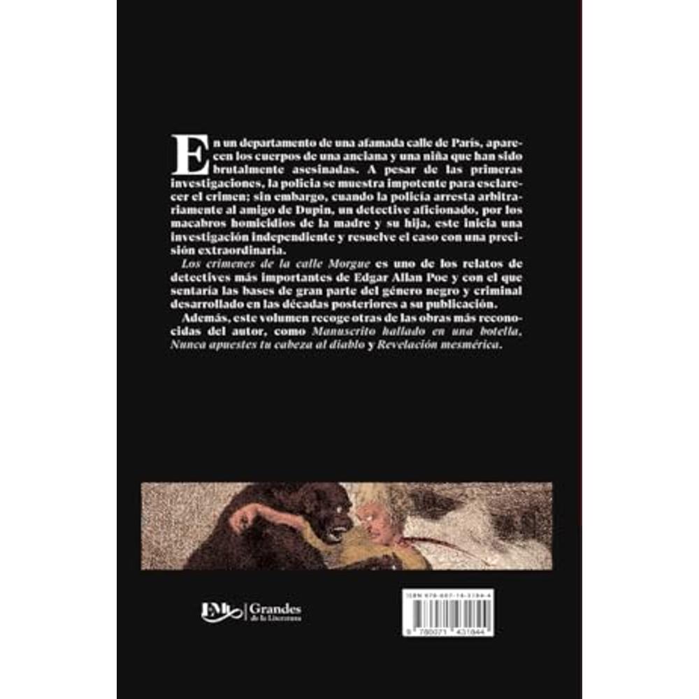 Foto 3 pulgar | Los Crímenes De La Calle Morgue