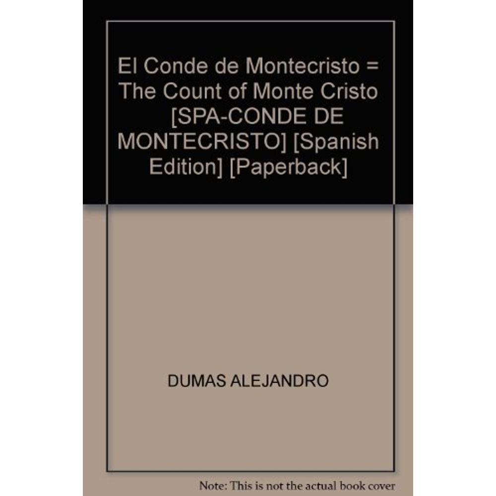 El Conde De Montecristo