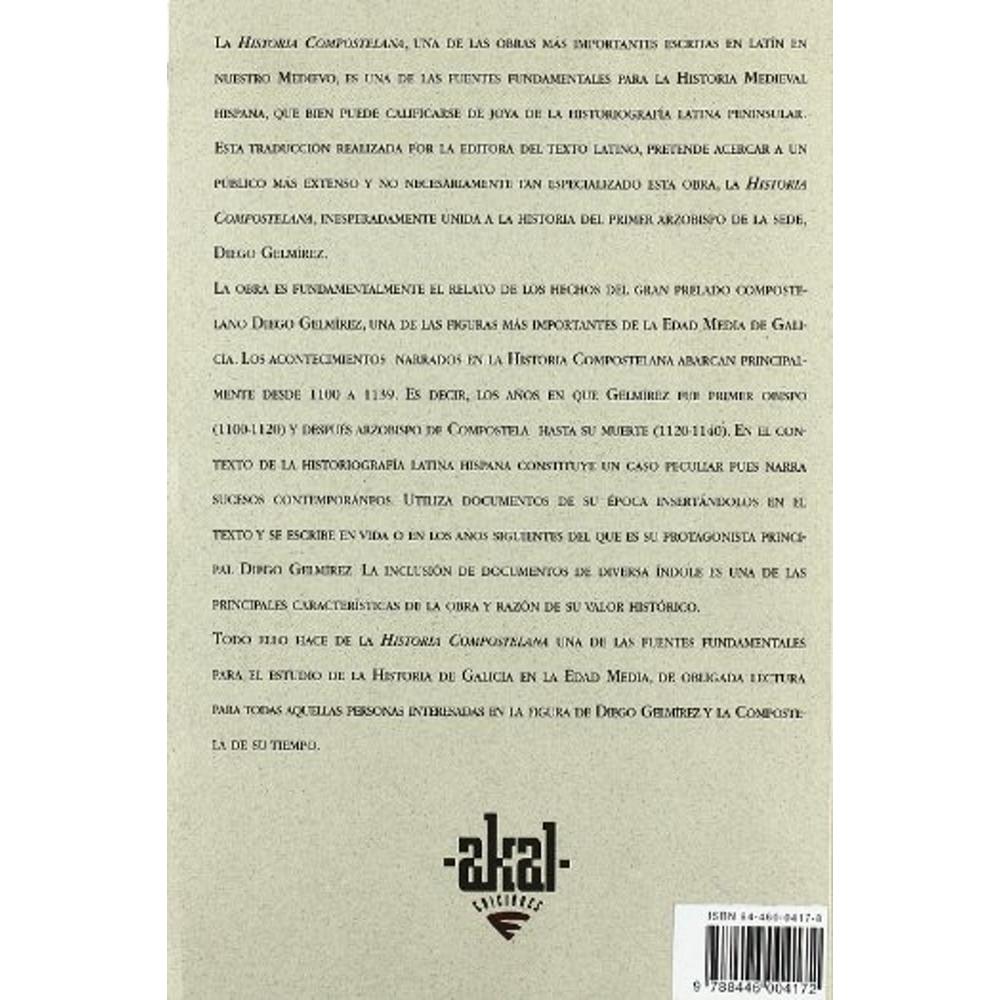 Foto 3 pulgar | Historia Compostelana
